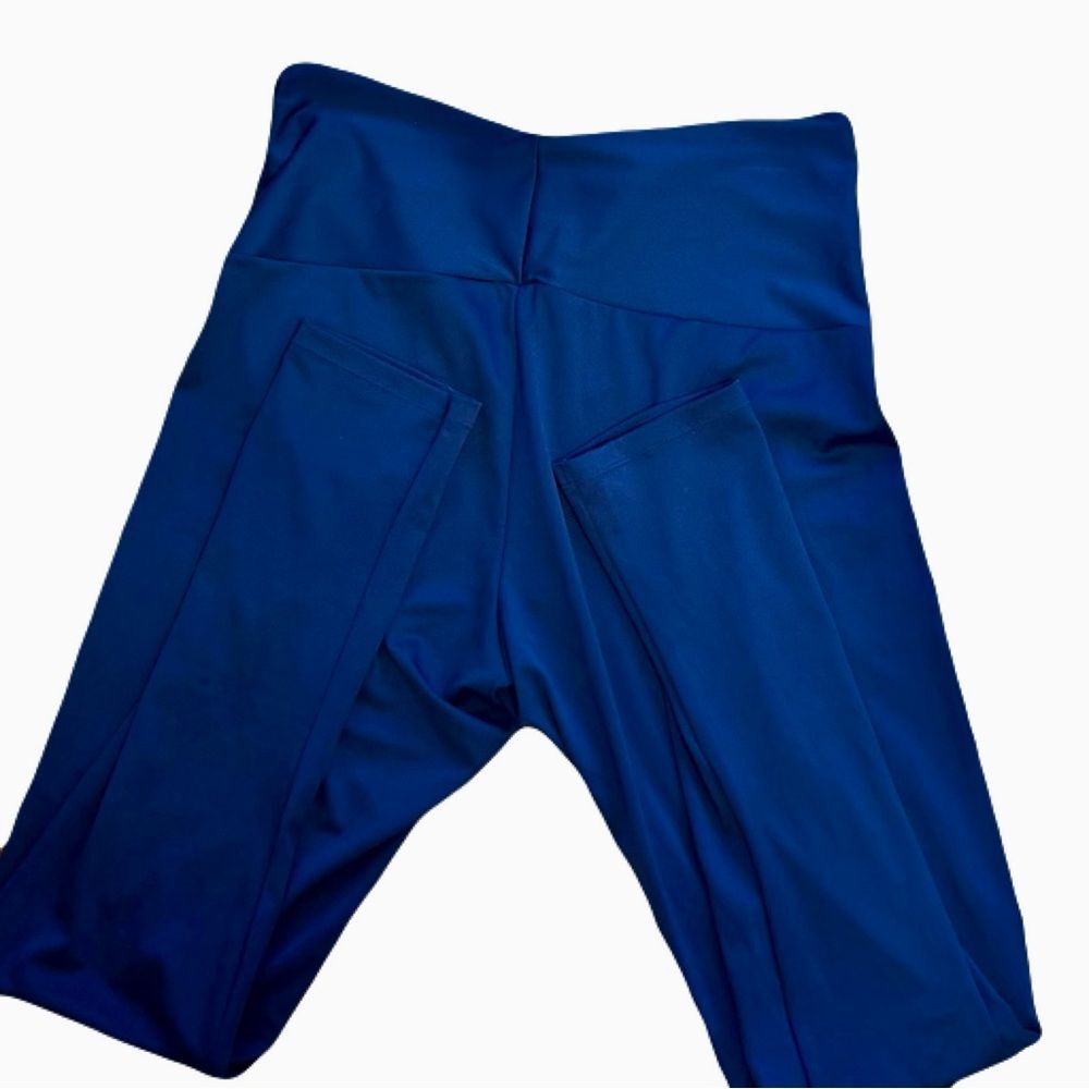 Bali Be Kind Navy Exercise Leggings | Size Large | NWT - Picture 3 of 5
